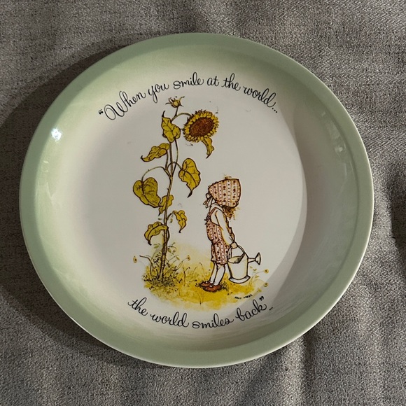 Euc vintage Holly Hobbie collectors edition plate made in USA 1972 - Picture 1 of 2